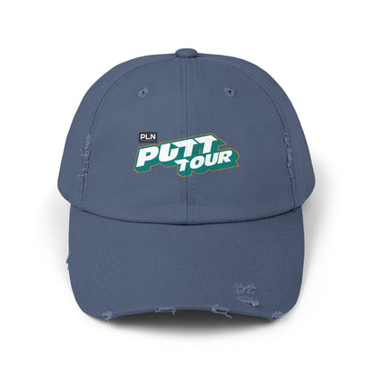 Putt Tour Unisex Distressed Cap