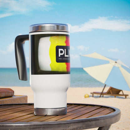 Stainless Steel Travel Mug with Handle, 14oz