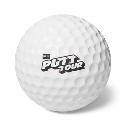 PUTT Tour Limited Edition — Putting Balls | 6pcs