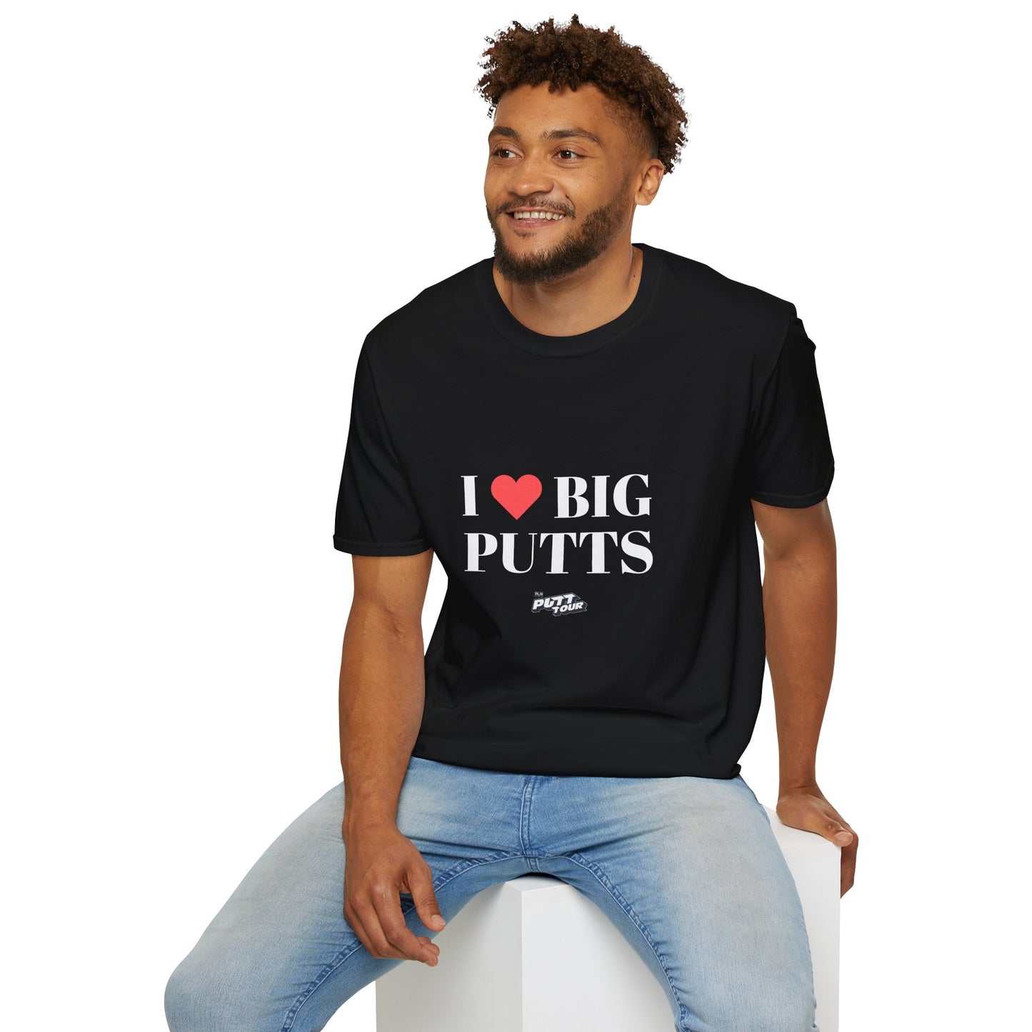 Putt Tour — Love Big Putts | Unisex Softstyle T-Shirt